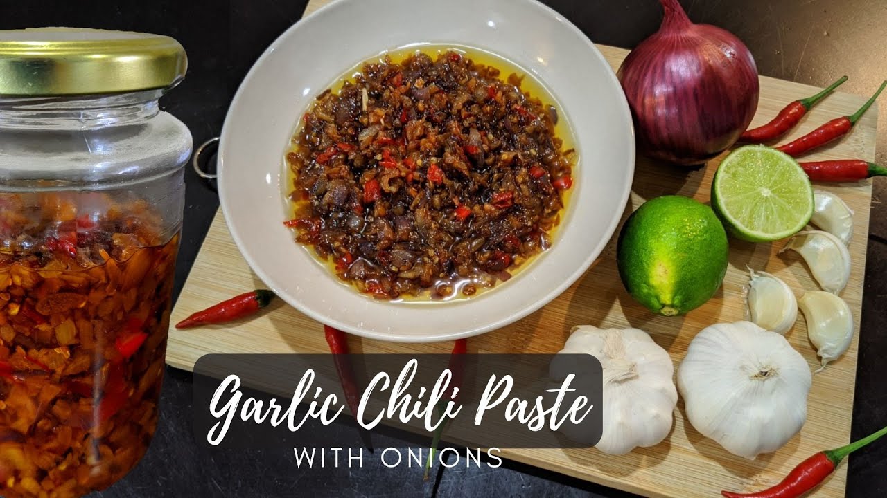 How to make Chili Garlic Paste with Onion Perfect for Siomai & Fried