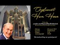 Orgelconcert met Harm Hoeve