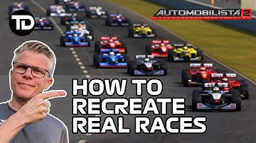 How To Recreate Real (Historic) Races in Automobilista 2