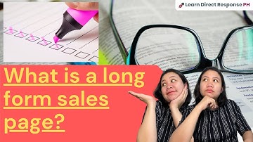 What is a long form sales page? | April Abion