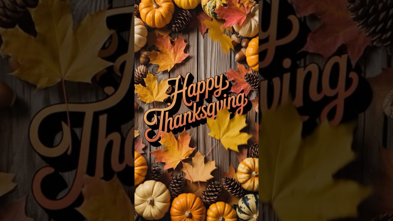 Happy Thanksgiving #DreamTrackAI Warm thoughts, Calm, Sophisticated