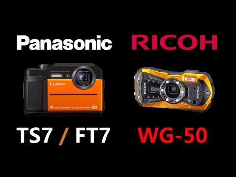 Panasonic LUMIX DC-TS7 / DC-FT7 vs Ricoh WG-50