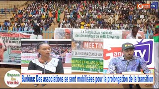 Espace De Vérité: Burkina: Des associations se sont mobilisées pour la prolongation de la transition