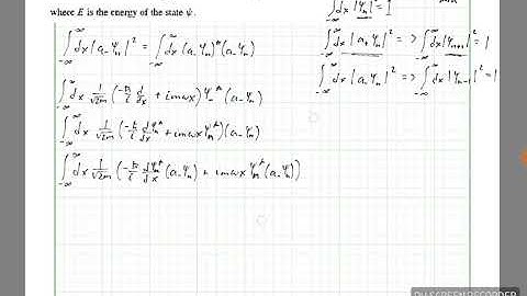 Griffiths quantum mechanics problem 2.11 solution