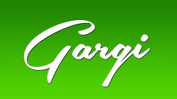 Gargi Name Signature Style | Gargi Signature Style | G Name Signature Styles