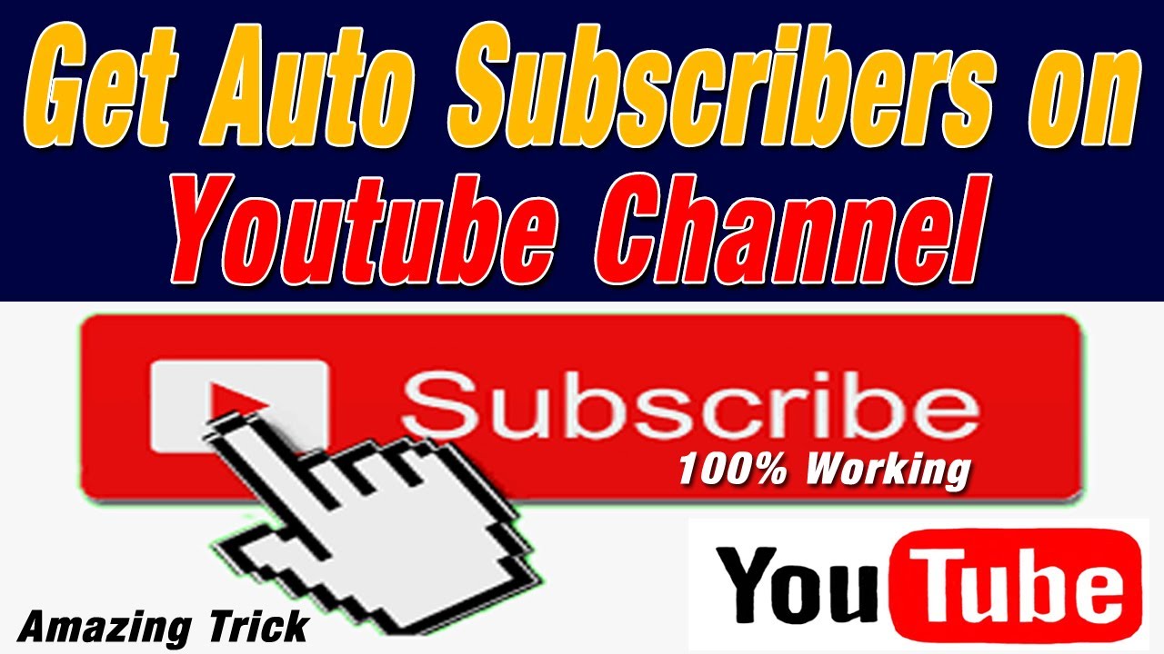 How to Increase Youtube Subscribers with only 1 Code - YouTube