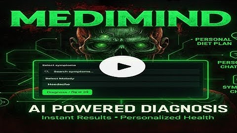 MediMind: AI Medical Agent Using Python & Streamlit | Kaggle Capstone Project