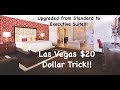 $20 Dollar Sandwich Trick @ Bally's Las Vegas Hotel & Casino!! (UPGRADE STANDARD TO EXECUTIVE SUITE)