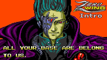 Zero Wing - Intro [Sega Mega Drive - 1992]