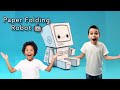 Paper Robot 🤖🗞️ I Paper Folding Robot 😁😆 I Paper Robot Invention I Robots Robotics 🤖