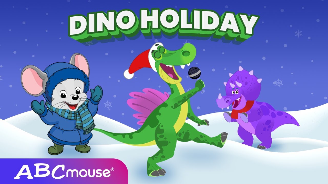 ⁣🦕 Happy Holidays, Prehistoric Pals! ❄️ | Celebrate Friendship | Dinosaur Holiday Song ABCmouse Kids