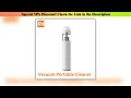 Top Original XIAOMI MIJIA Portable Handheld Vacuum Cleaner For Home Car Mini Wireless Dust Catcher•
