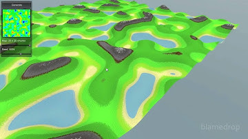 Unity and terrain generation