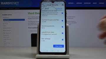 How to Clear Browsing Data in HUAWEI Honor 8A — Find Browsing History Options