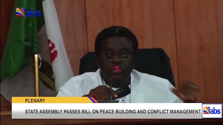 Anambra State Assembly Passes Bill On Peace Building And Conflict Management
