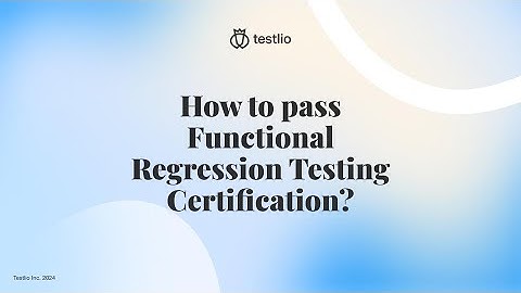How to pass Testlio