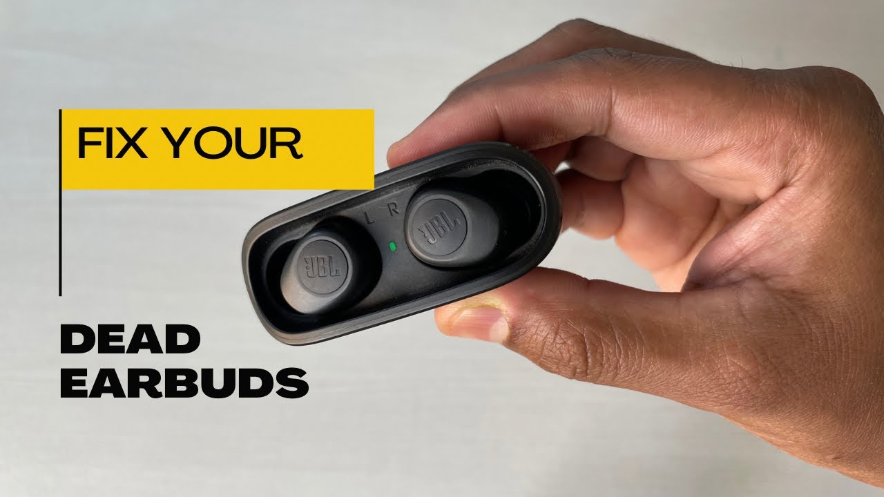 How To Fix JBL Wave 100 Earbuds Charging Issue YouTube