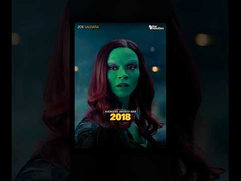 Zoe Saldaña Evolution