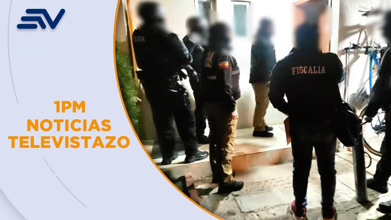 Policía allana casa de Tanya Varela por difusión de información | Televistazo | Ecuavisa