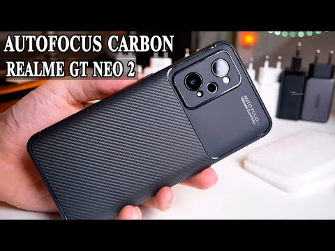 Чехол Autofocus Carbon для Realme GT Neo 2