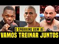 🚨ADESANYA REVELA TUDO! TÁ LOUCO PRA TREINAR COM POATAN!