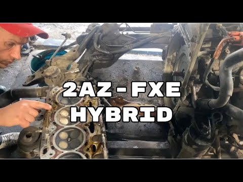 Toyota Alphard Hybrid, Estima Hybrid с ДВС 2AZ-FXE 🔋 Как не убить двигатель насмерть? 😉