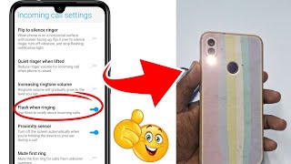 How to turn on flashlight when phone rings in Redmi Phone 2024