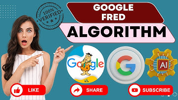 What is the Google Fred Algorithm? | What is the purpose of the Fred Algorithm? #GoogleFredAlgorithm