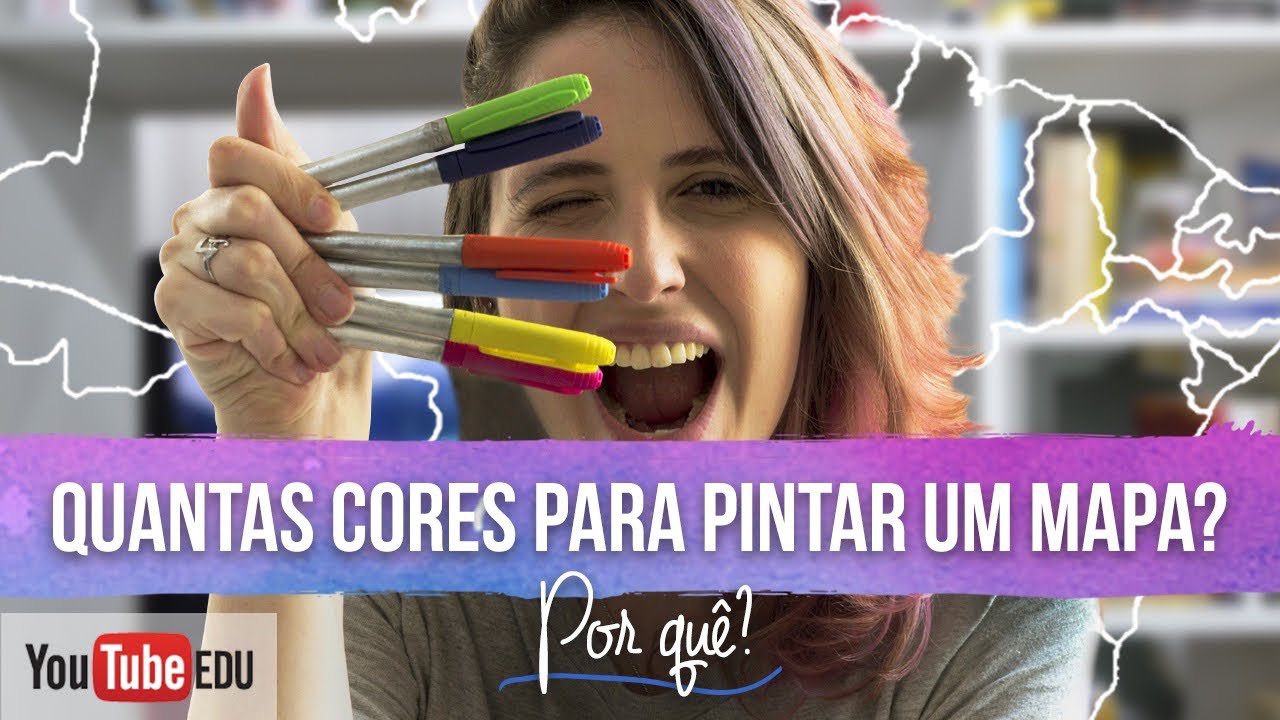 PINTE USANDO O MÍNIMO DE CORES | TEOREMA DAS 4 CORES