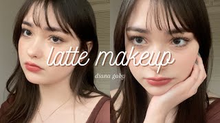 ⋆୨୧˚ latte makeup  ☕ ˚୨୧⋆ : tutorial
