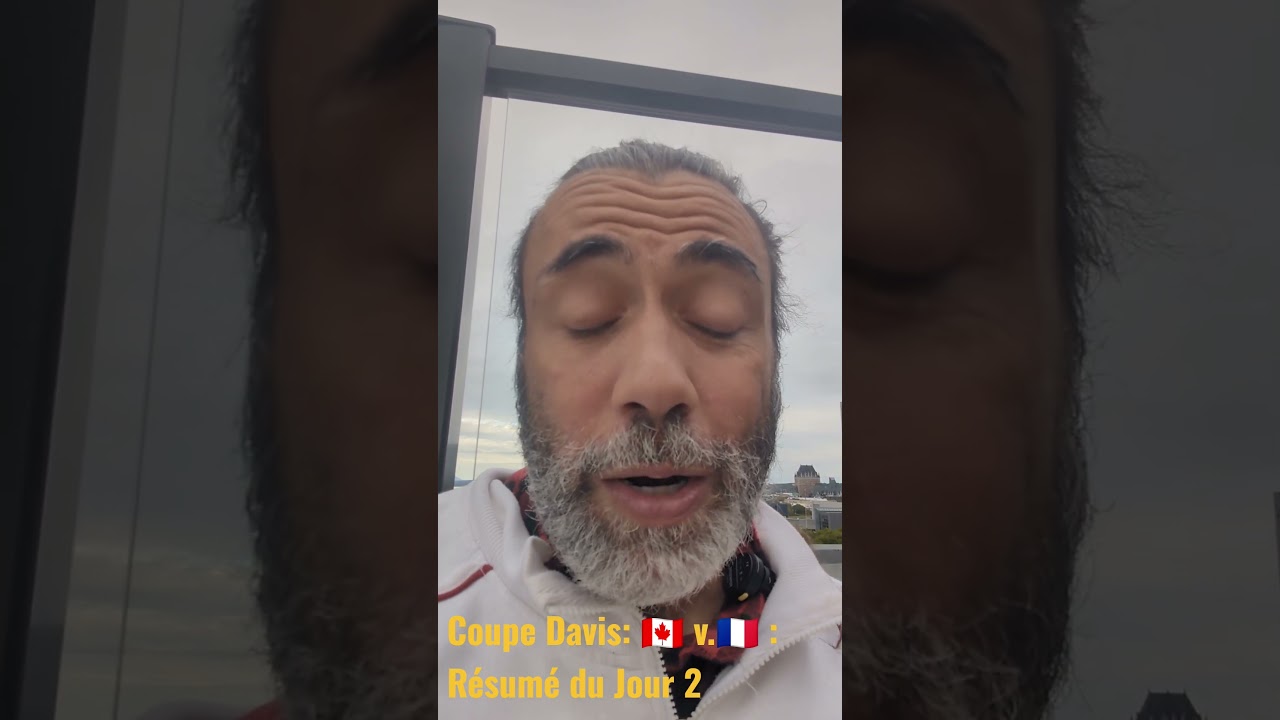 #CoupeDavis: #Canada v. #France, Résumé du Jour 2, #tennis