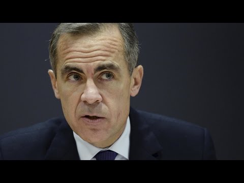 Mark Carney tries to reassure the markets – video