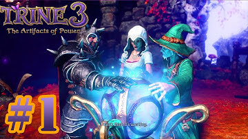 Trine 3 The Artifacts of Power - Gameplay Walkthrough Part 1 - Full Game MAX Settings  [ HD ]