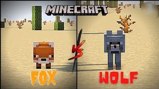 I Am Playing Minecraft But Fox And  Wolf Doing Bettel In Minecraft Pe by GamerEndglow 6 views 4 months ago 6 minutes, 11 seconds