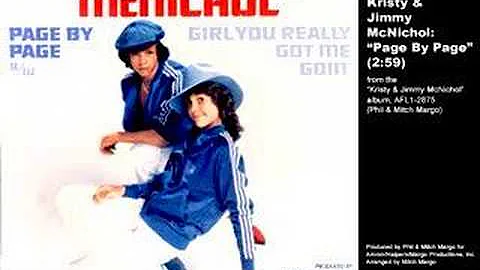 Kristy & Jimmy McNichol "Page By Page"  (1978)