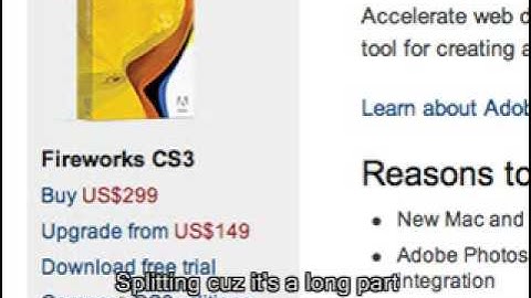 How to Get Adobe Fireworks CS3