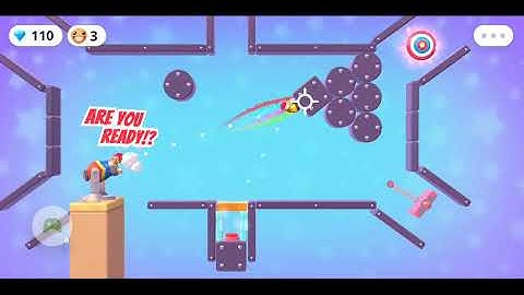 Rocket Buddy Ricochet Level 41