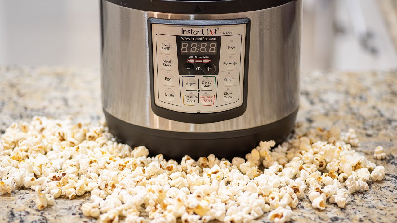 espejo Optimismo Perforar PALOMITAS DE MAIZ EN LA INSTANT POT (super facil) - YouTube