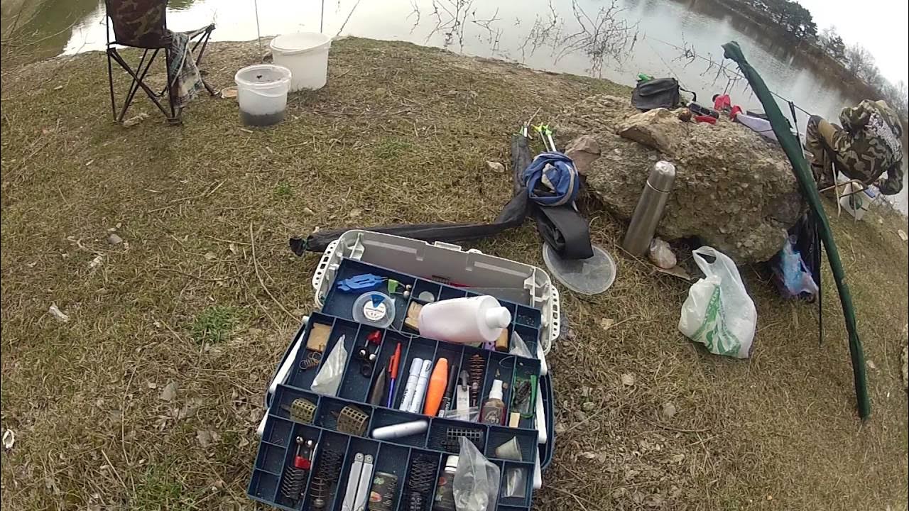 Февраль ловля на маховую удочку дайва 7 м. - YouTube