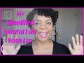 My Simplified Natural Hair Wash Day 3C 4A #NaturalHair