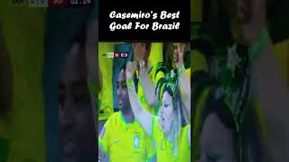 Casemiro’s Best Goal For Brazil 😮😮 #shorts #qatar2022 #casemiro #goals