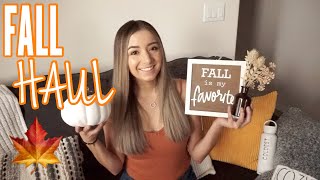 MASSIVE FALL HAUL | HOBBY LOBBY, TARGET, & MARSHALLS | MODERN FARMHOUSE DECOR