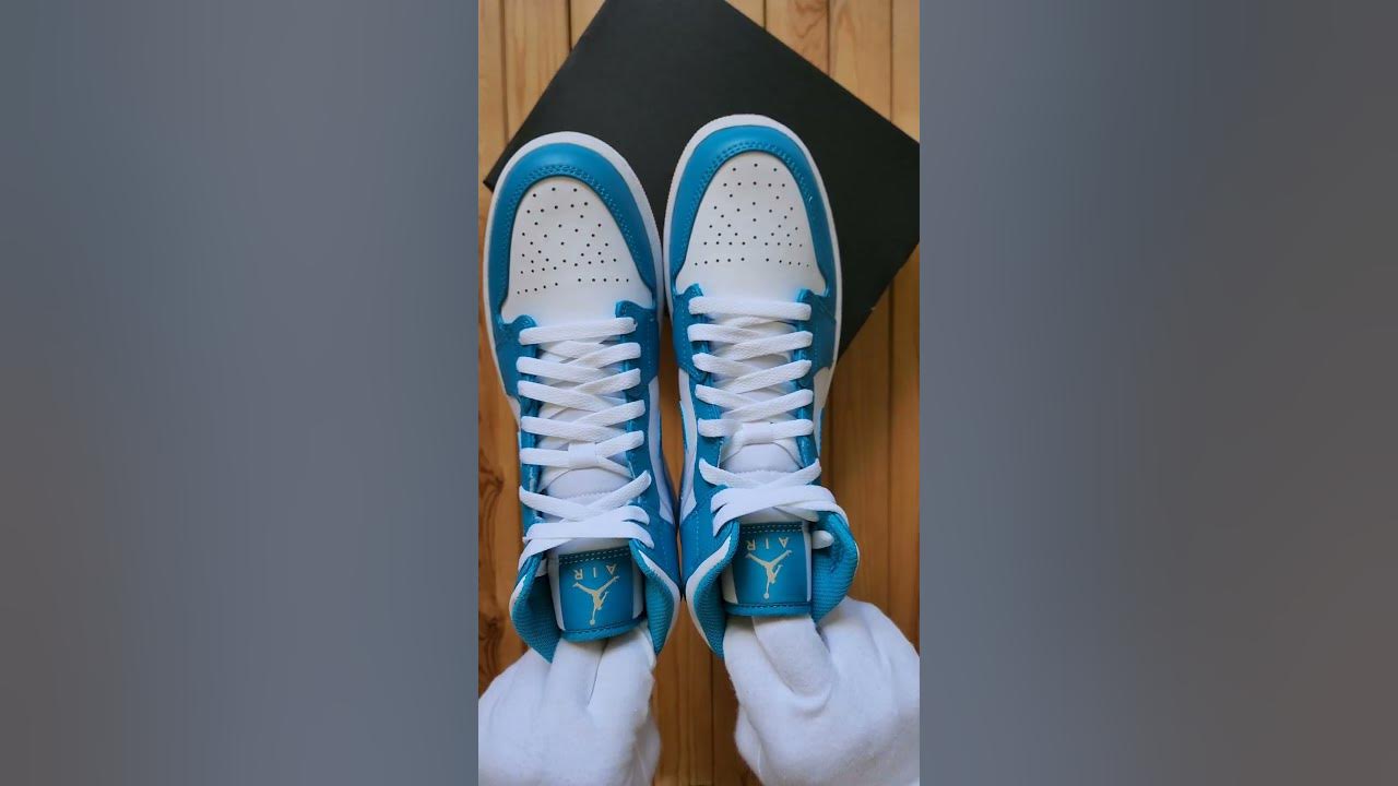 Air Jordan 1 Mid Aquatone