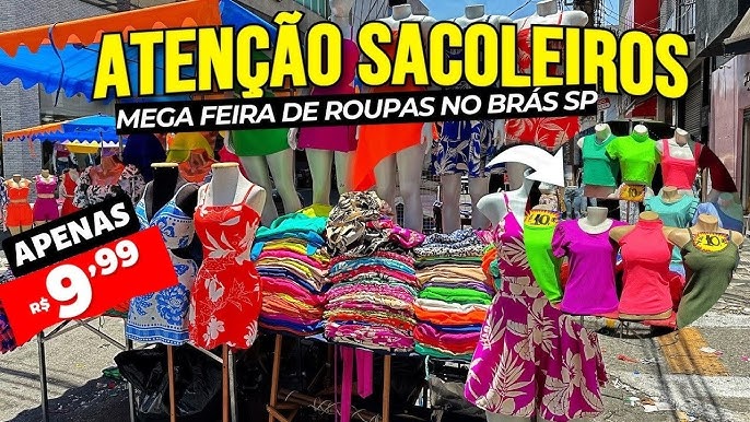 BRÁS O MELHOR - ROUPAS BARATAS para REVENDER na RUA DA JUTA Brás