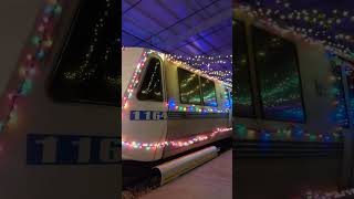 BART Legacy Fleet at WRM: Carbarn 3 Light Show
