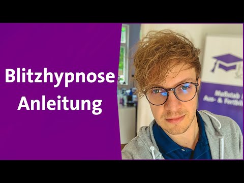 Video: Wie Und Wo Kann Man Hypnose Und Hypnotherapie Offiziell Lernen?