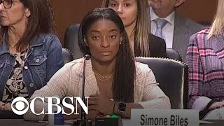 Simone Biles testifies to Congress about crisis of abuse in sports