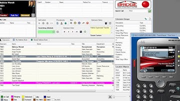 Bridge Operator Console - Transferring a call (Replacement for Cisco Attendant Console)