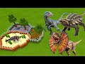 MCPE: How To Make a Dilophosaurus, Ankylosaurus &amp; Velociraptor Farm