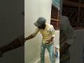 Exterior walls primer apply on old building #exteriorwallpaint #viralshort #ytviralshorts